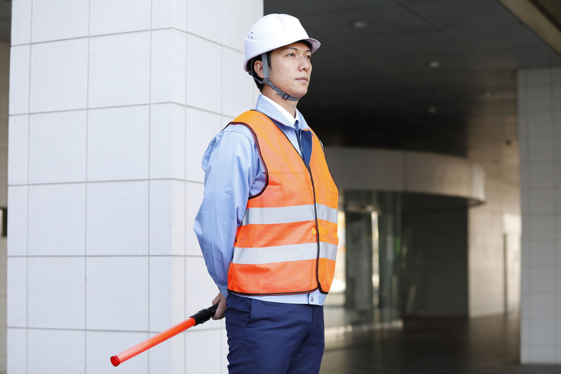 安心して働ける警備スタッフ